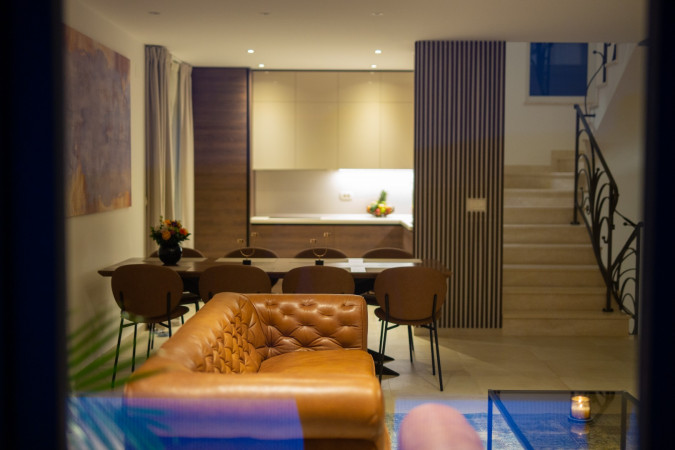 Interior, Villa Allegra with pool and gym, Krk - Croatia Garica, Vrbnik
